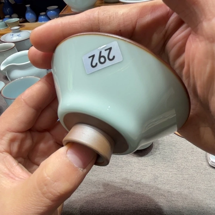 无*三汝窑青不开片喜欢的可以拍