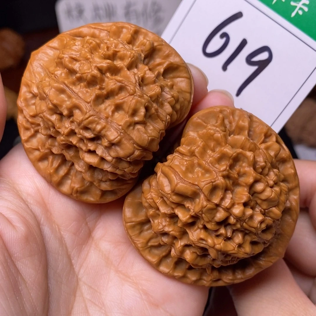 把件文玩核桃619官帽5.2