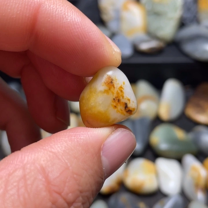 和田玉未镶嵌挂件7