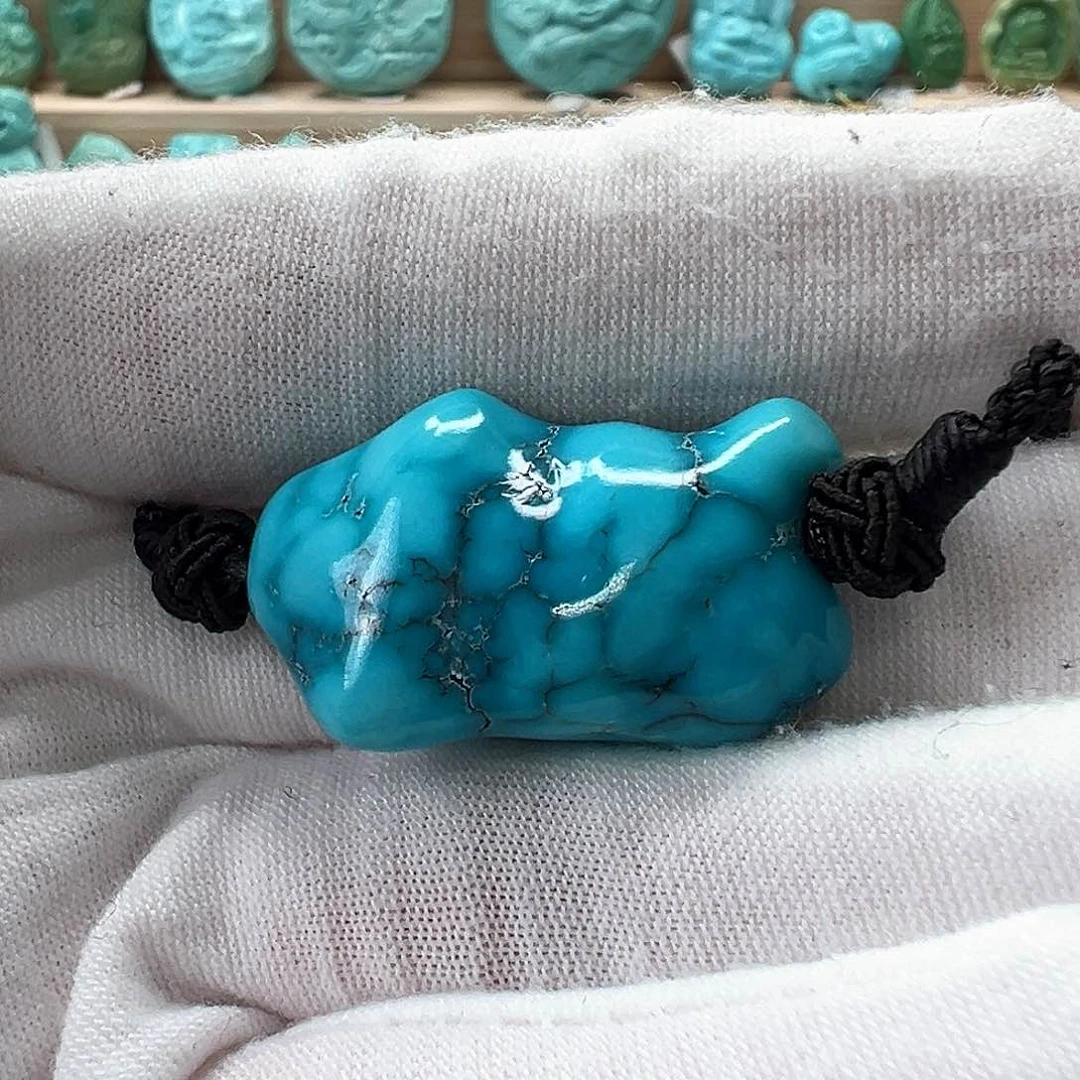 未镶嵌绿松石随形 18mm