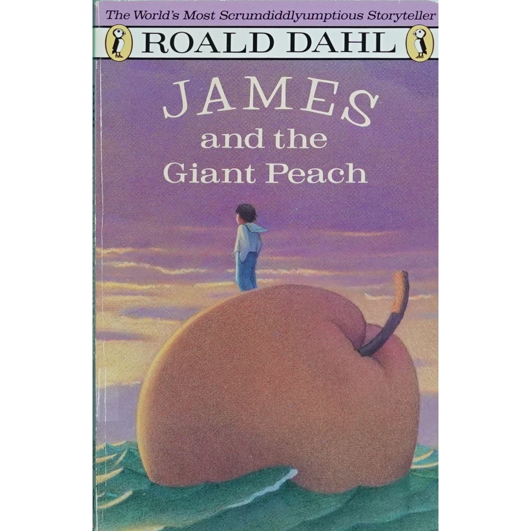 英语原版书詹姆斯和大桃子RoaldDahl小海雀图书幻想冒险绘本