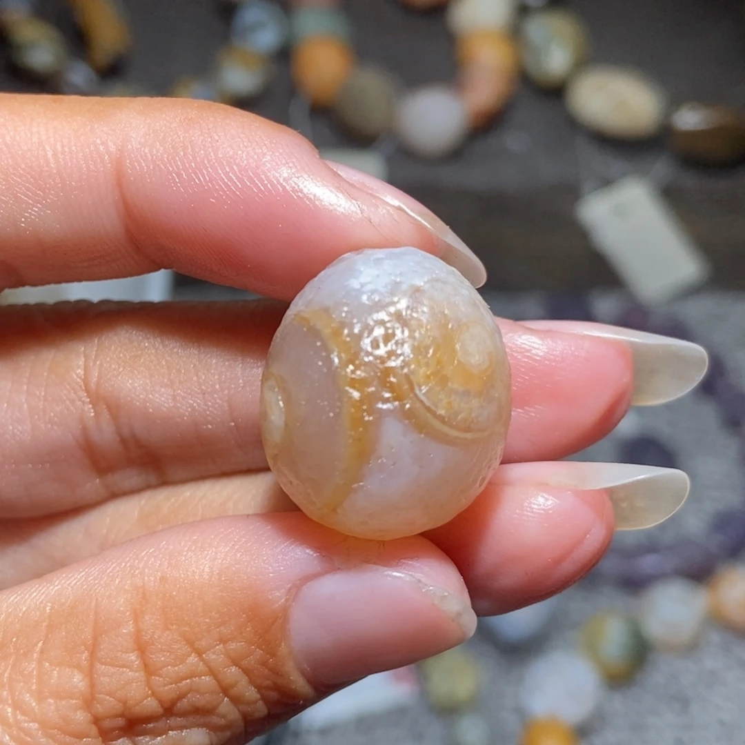 未镶嵌玛瑙/玉髓珠宝半成品