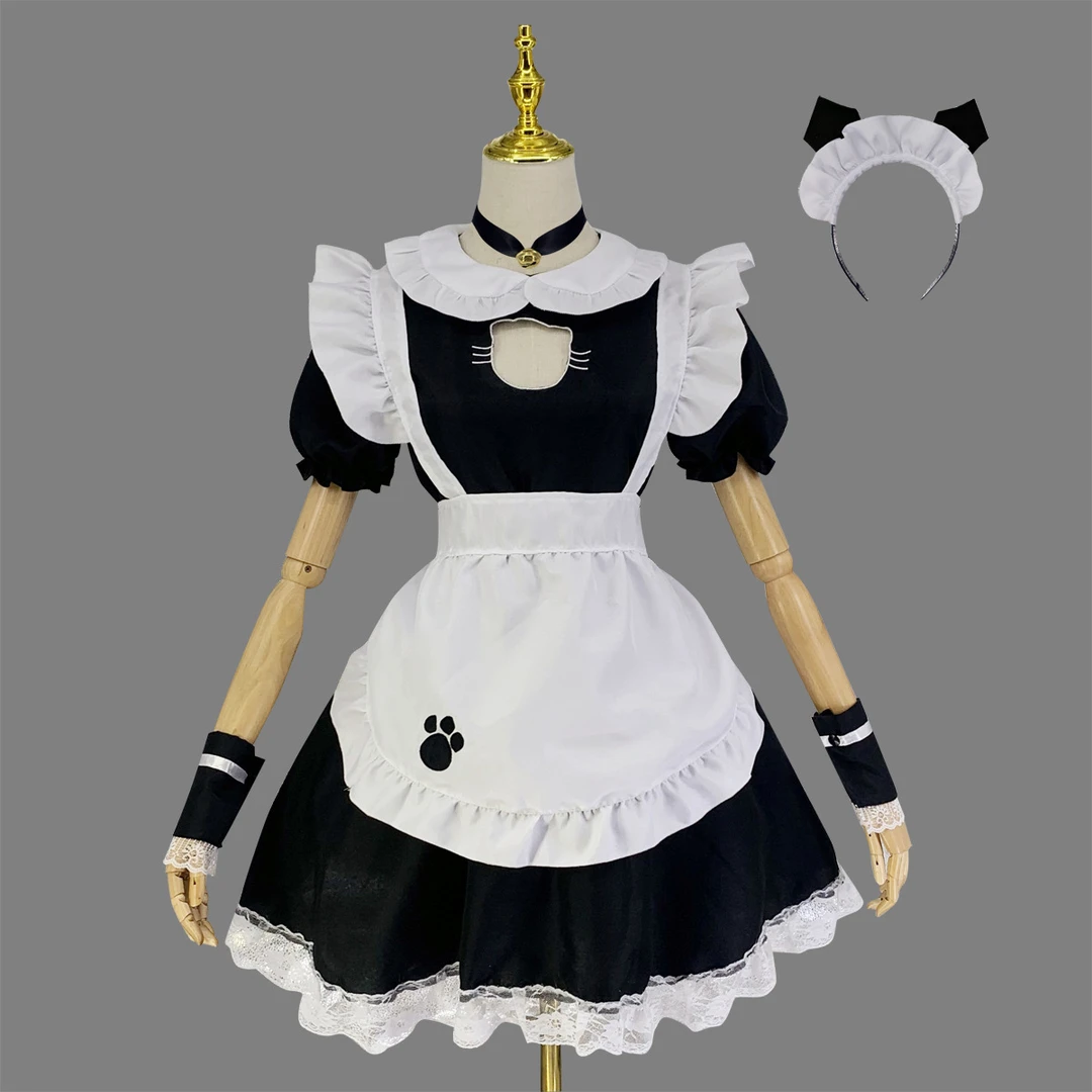 猫咪开胸 Lolita猫娘性感洛丽塔动漫 可爱日系软妹服