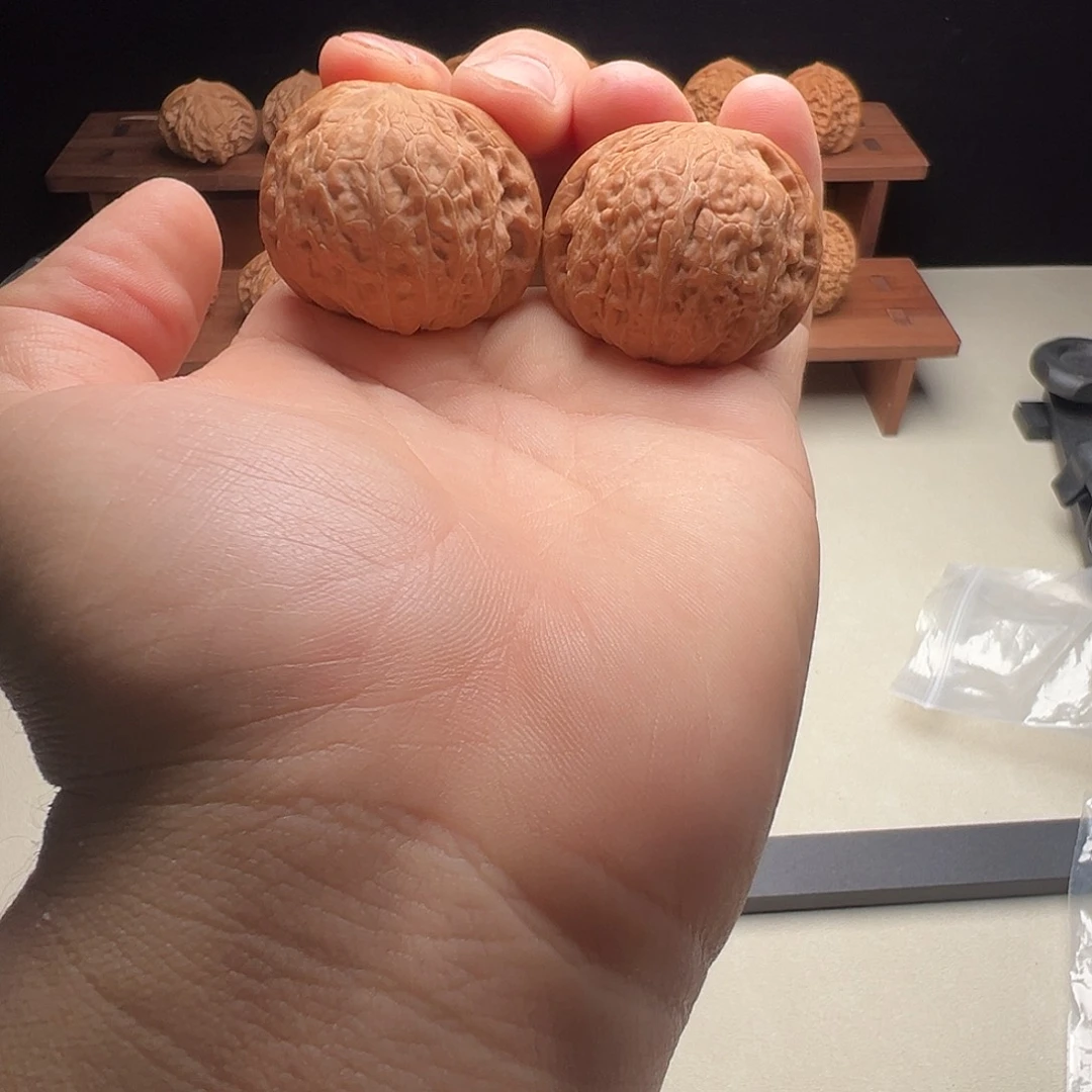 文玩核桃把件铁锤