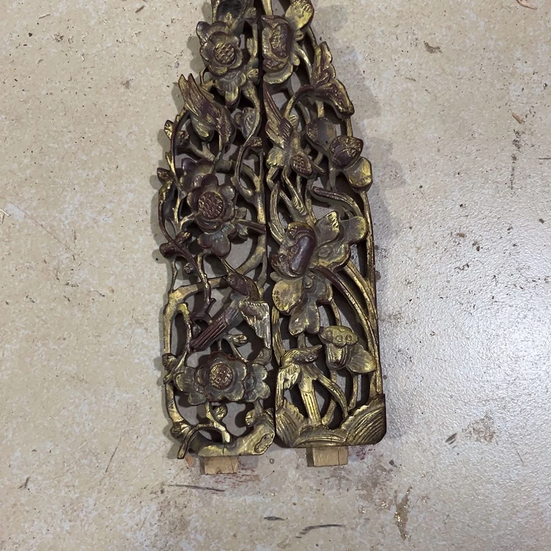 呼***圈香榧木木雕.花板.家具.古建构件.卡子花.结子