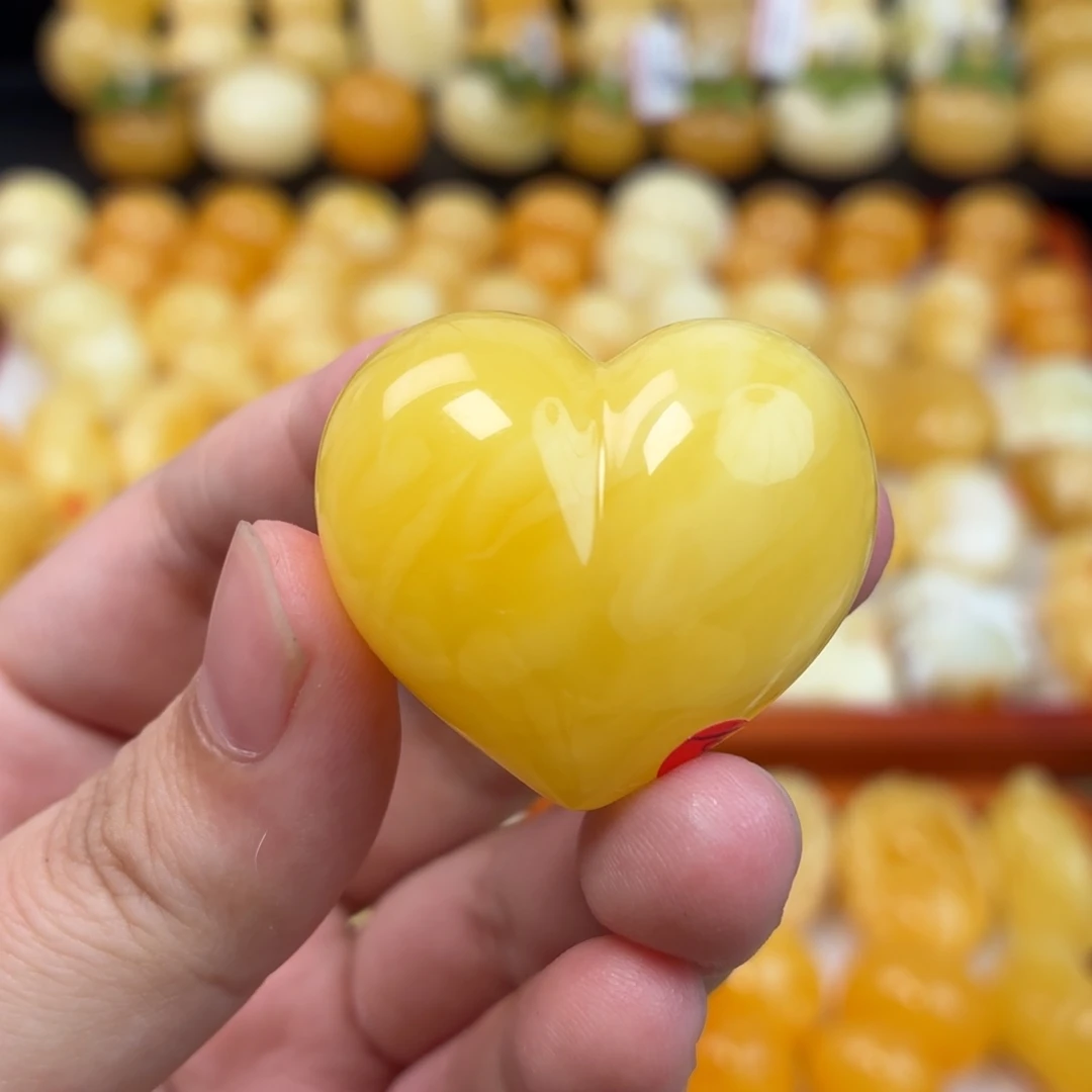 蜜蜡未镶嵌毛衣链蜜蜡