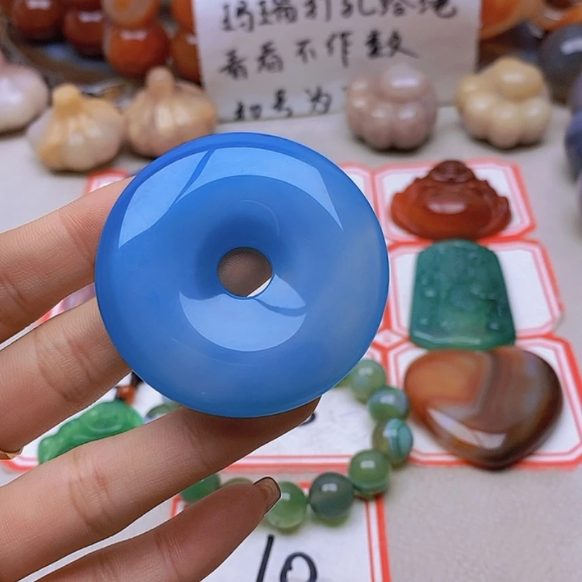 【闪购商品】未镶嵌玛瑙/玉髓珠宝半成品寒*