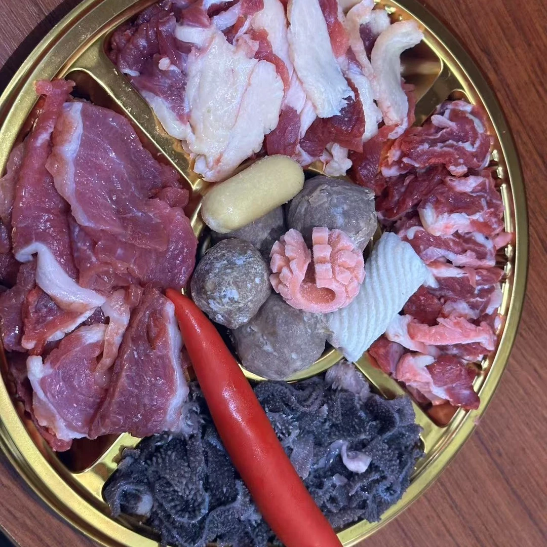 精品推荐，火锅四件套，每样三两，（一盒起拍）