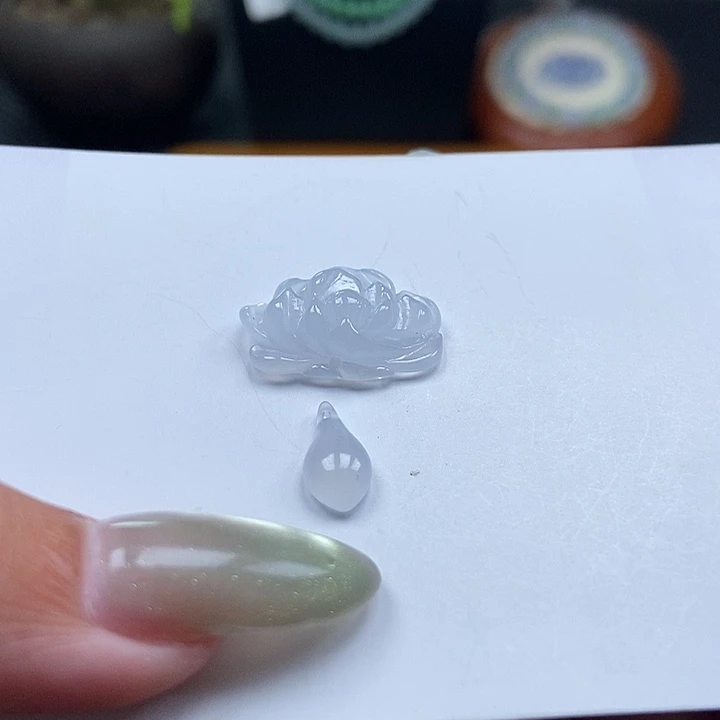 翡翠挂件未镶嵌吊坠