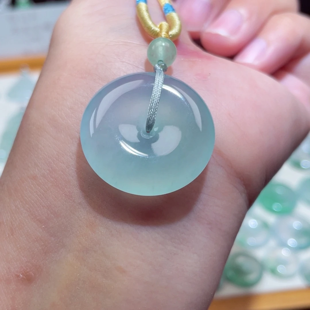 颈饰未镶嵌翡翠扣子