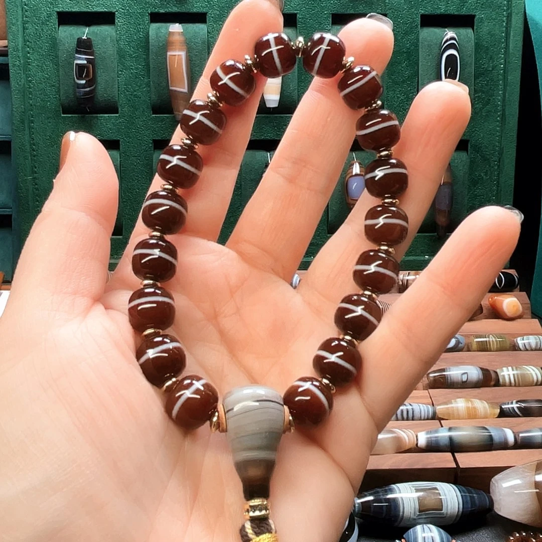 玛瑙/玉髓合金珠宝半成品