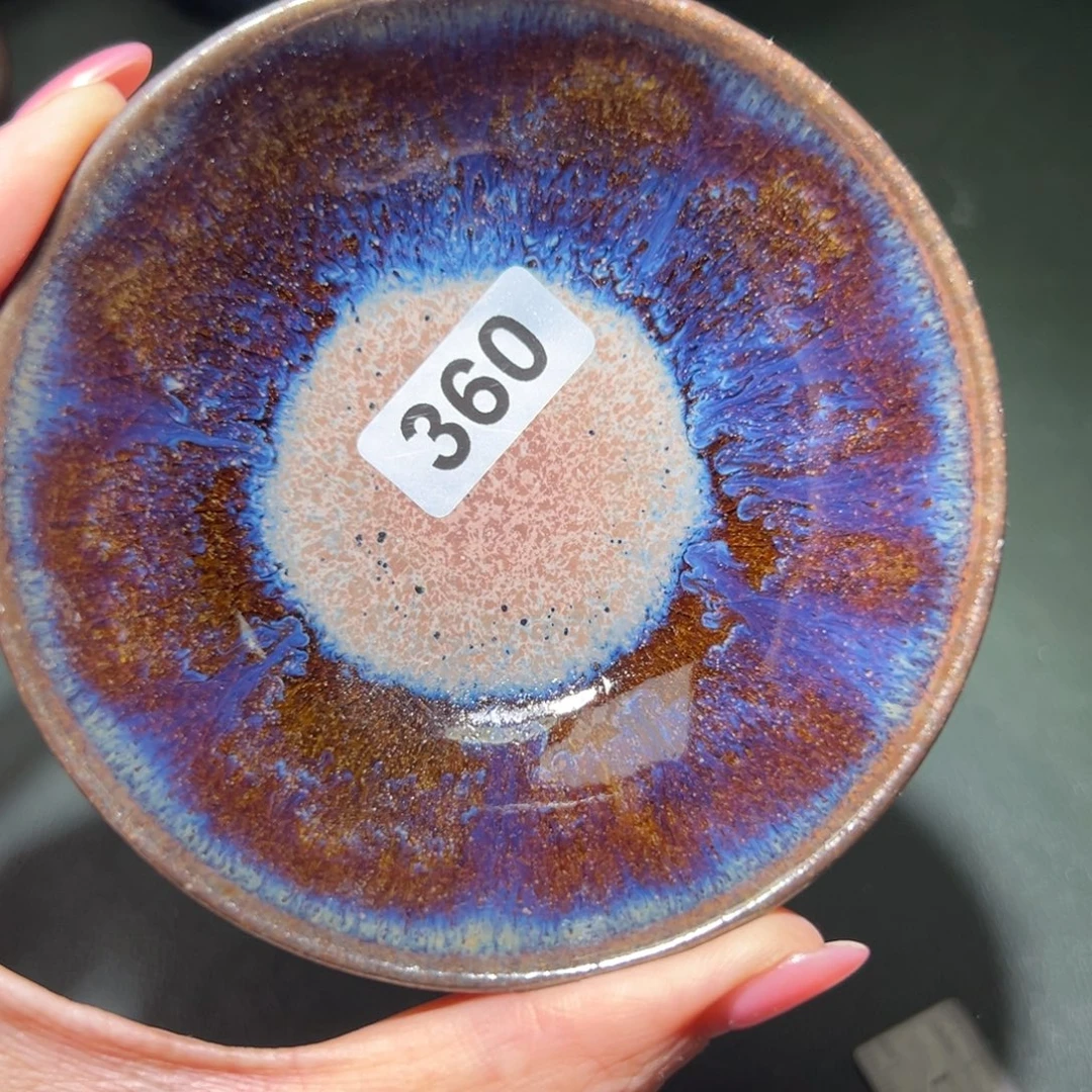 高***师茶盏全手工原矿原釉建盏