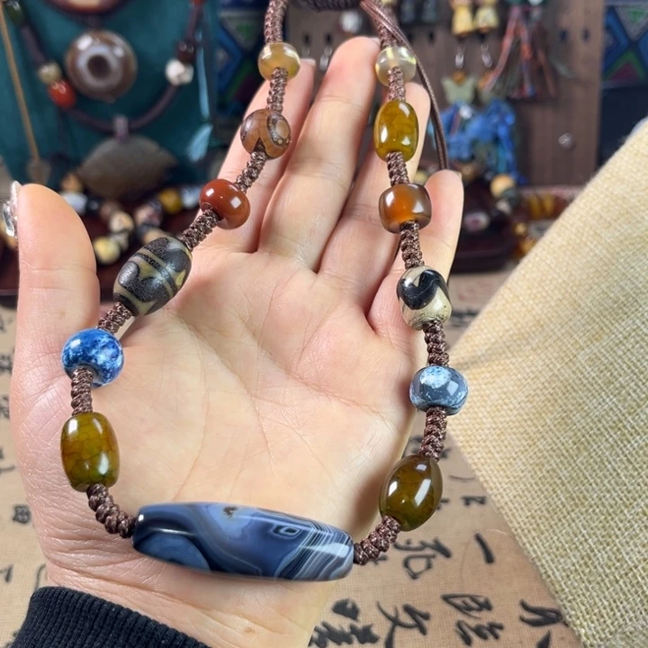 玛瑙/玉髓未镶嵌颈饰