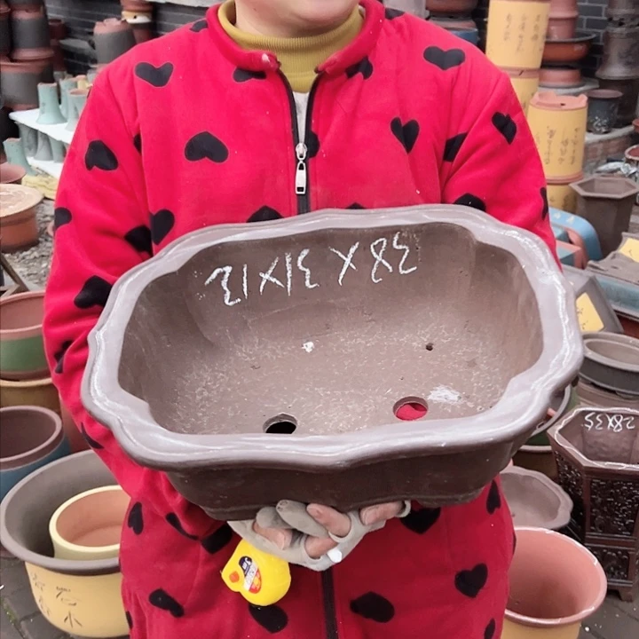 紫砂花盆紫砂花盆