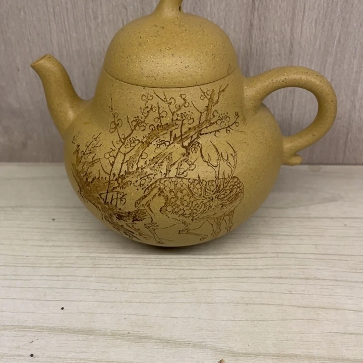 紫砂茶壶一*艮紫砂壶宜兴