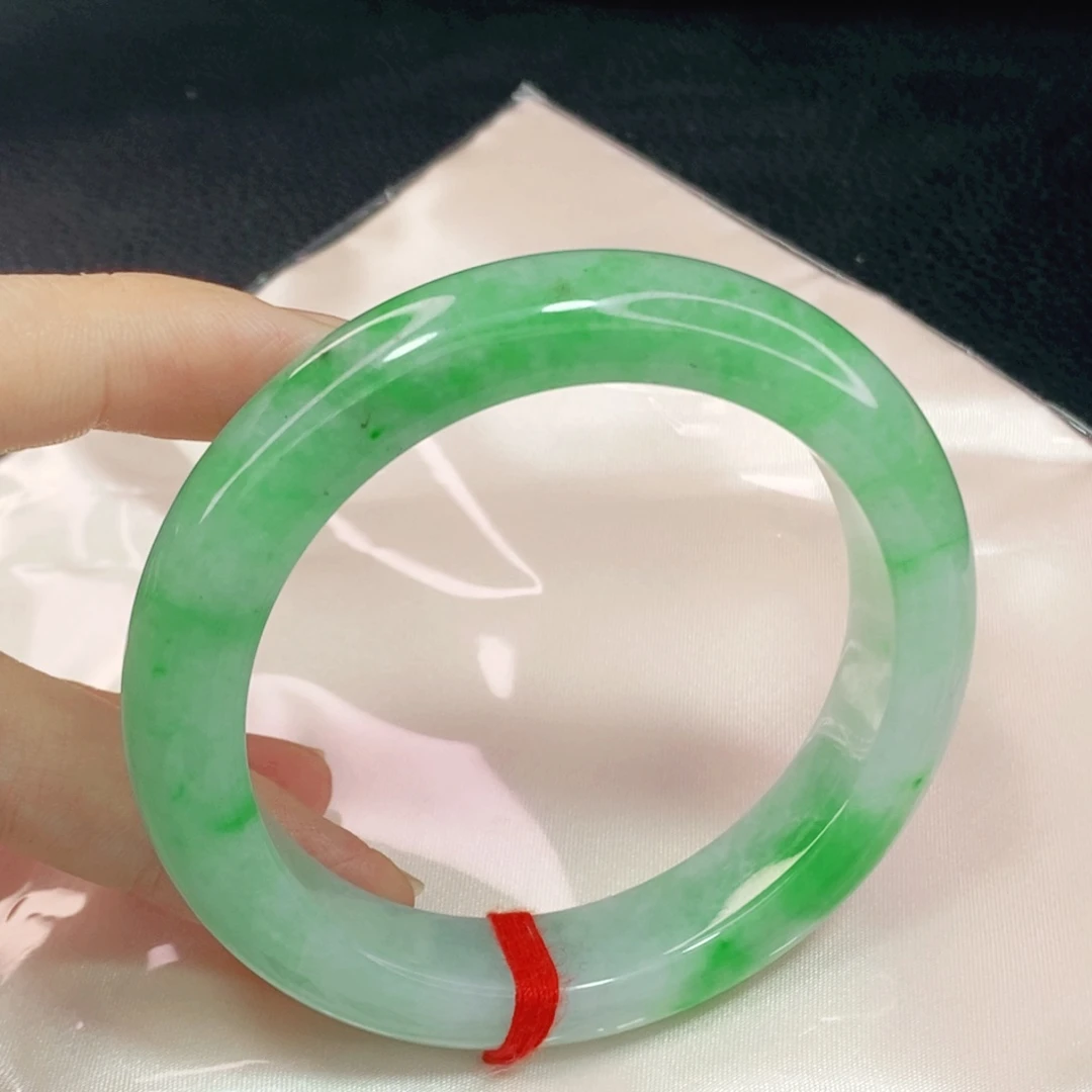 未镶嵌手镯翡翠56正圈