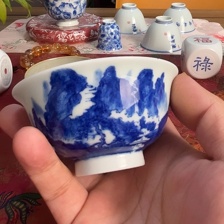 父***亲景德镇纯手工陶瓷工艺品