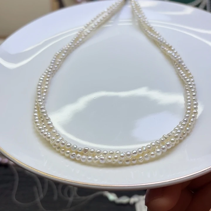 合金淡水珍珠耳饰