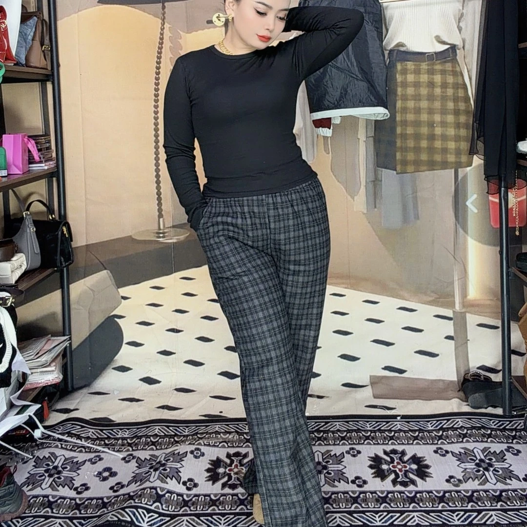 5641女士好看的裤子