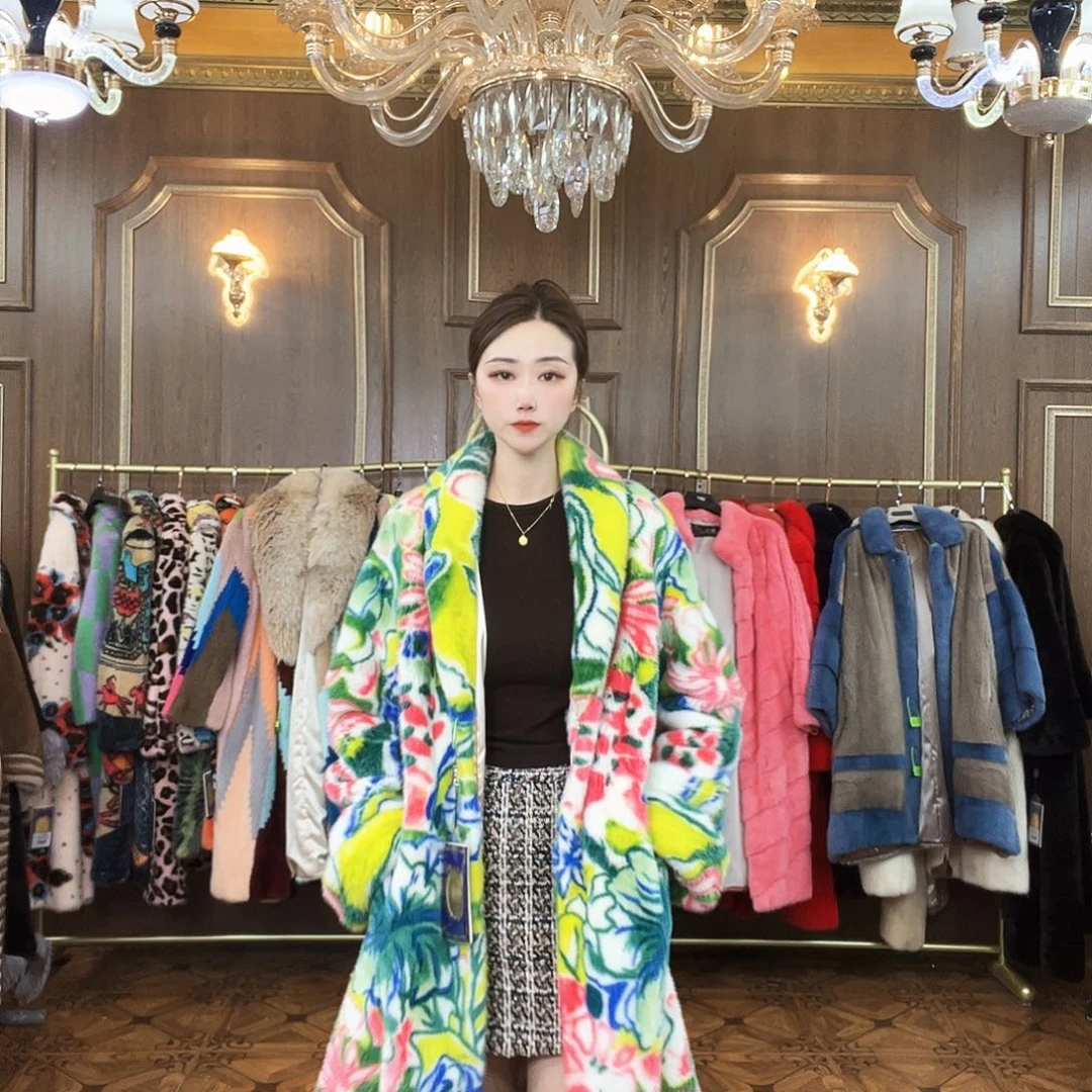 貂皮大衣时尚潮流