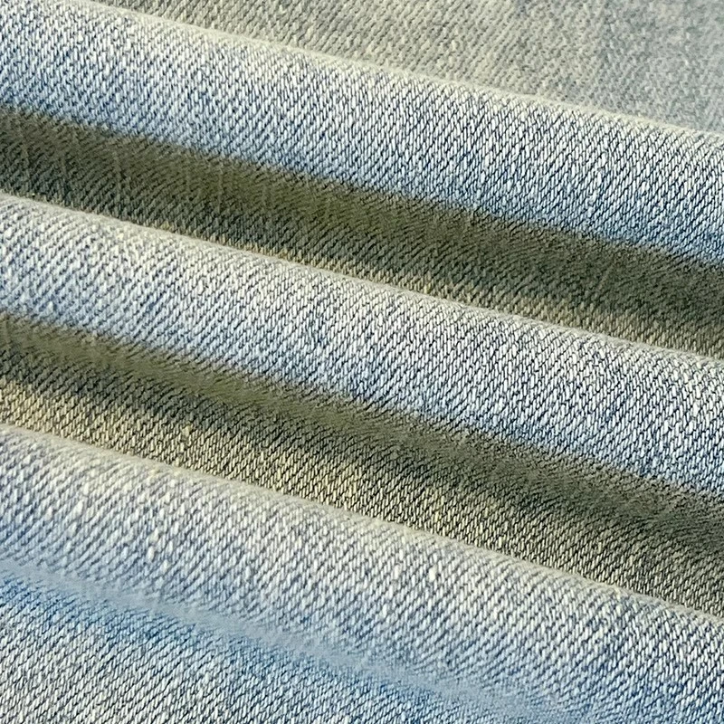 拉夏贝尔浅色复古微喇牛仔裤女春秋2025新款今年流行爆款喇叭裤子