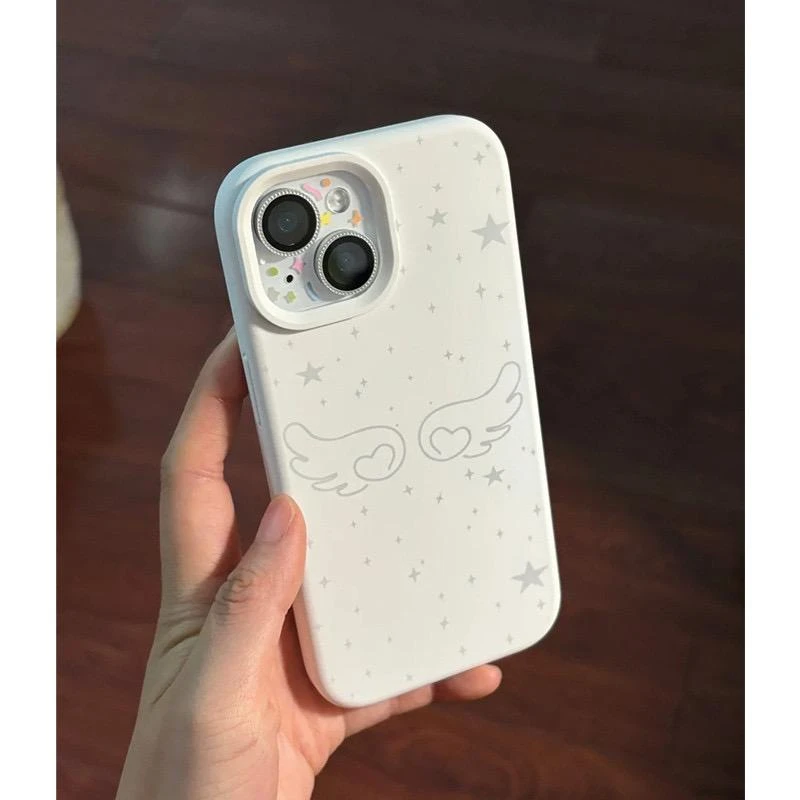 欧克里里翅膀星星苹果16/15promax糯米壳iPhone14/13手机壳12/11