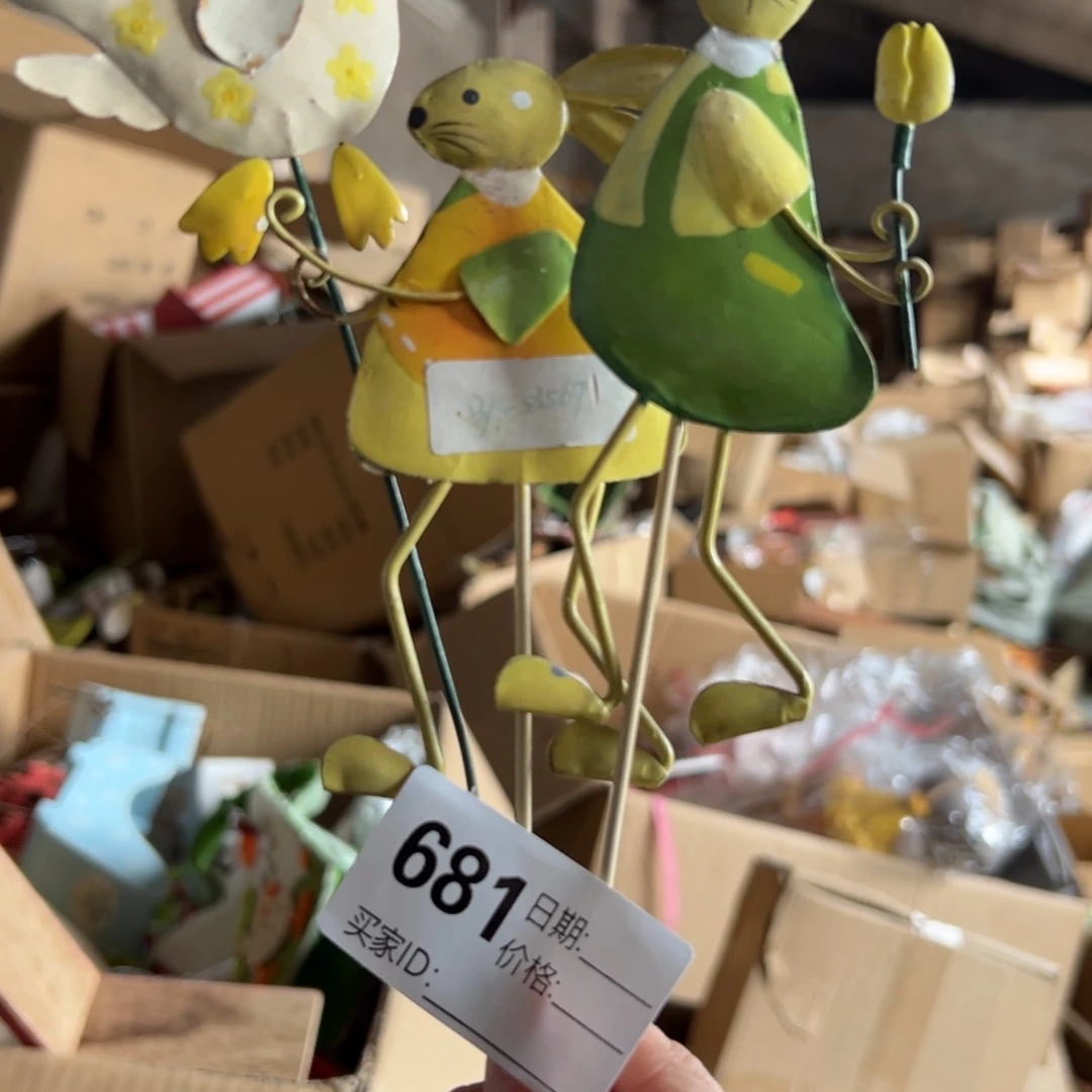 木默认微瑕微脏！外贸样品挂件摆件681