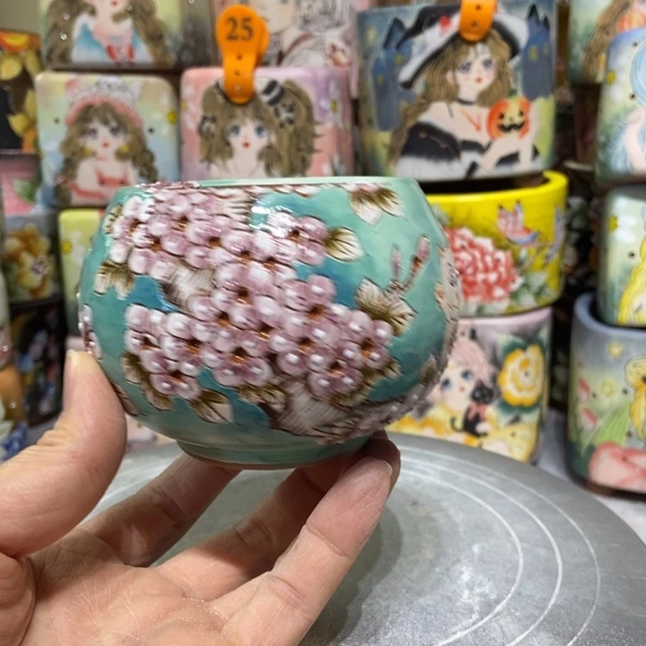 景德镇艺术手绘作品