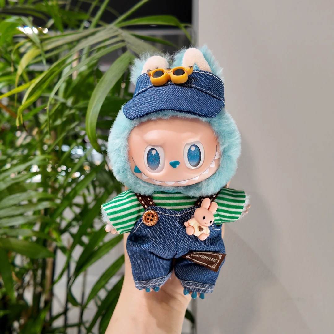 小兔牛仔TOKKS娃衣铺labubu一代二代三代衣服现货搪胺玩偶衣服