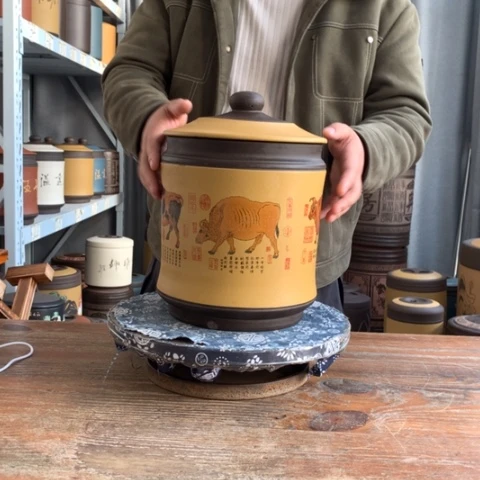 紫砂茶叶罐茶叶罐