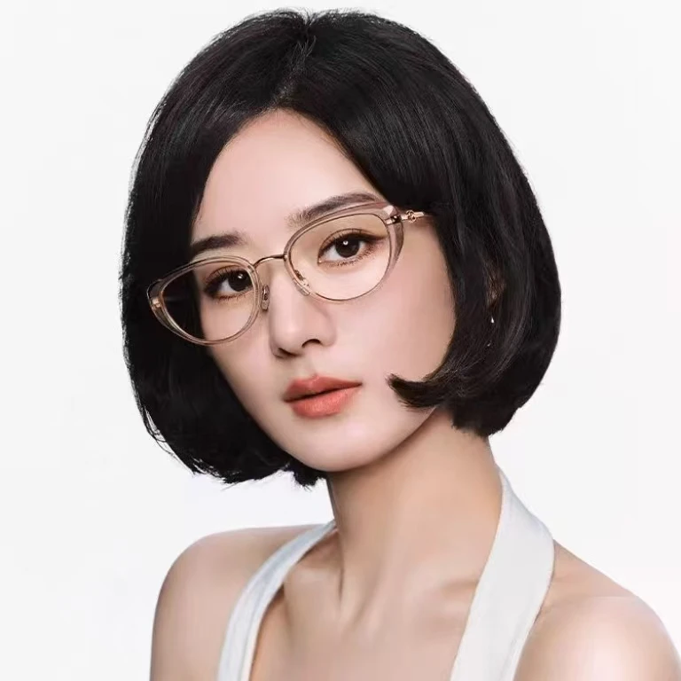 近视镜猫眼可配度数高级感不撞款经典日系精致女款网红时尚百搭