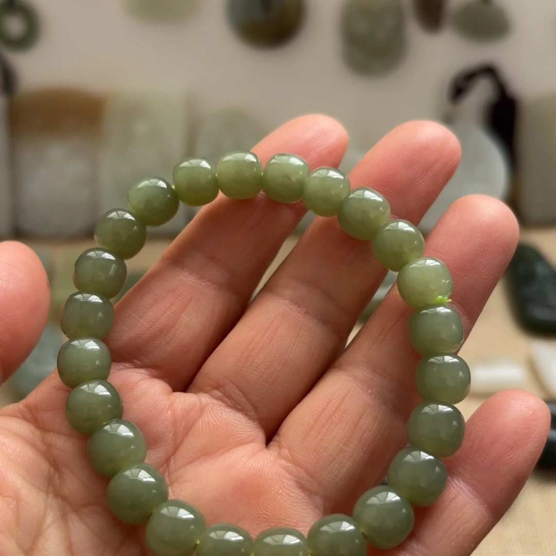 和田玉（糖玉）未镶嵌手链