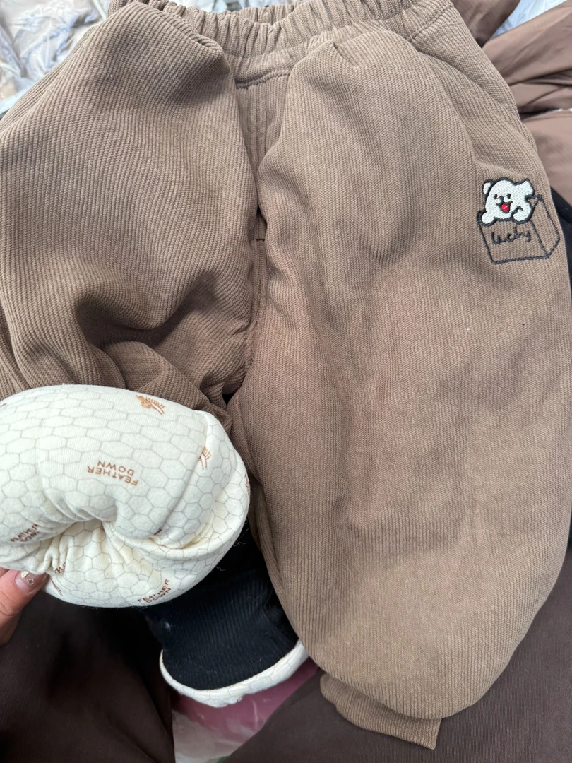 温温加厚条绒裤子（无售后，介意不拍）