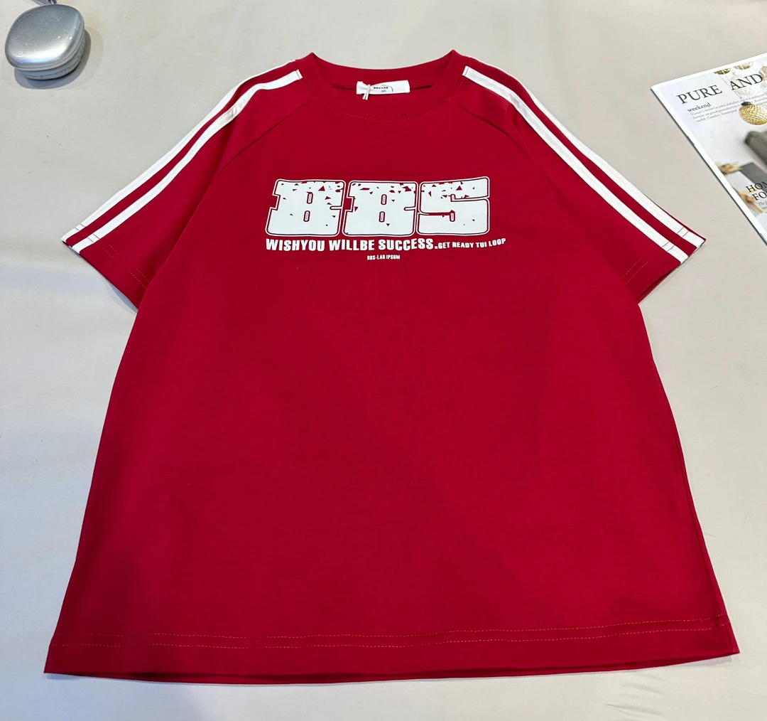 夏装清仓   儿童夏装韩范舒适洋气短袖T恤   25436