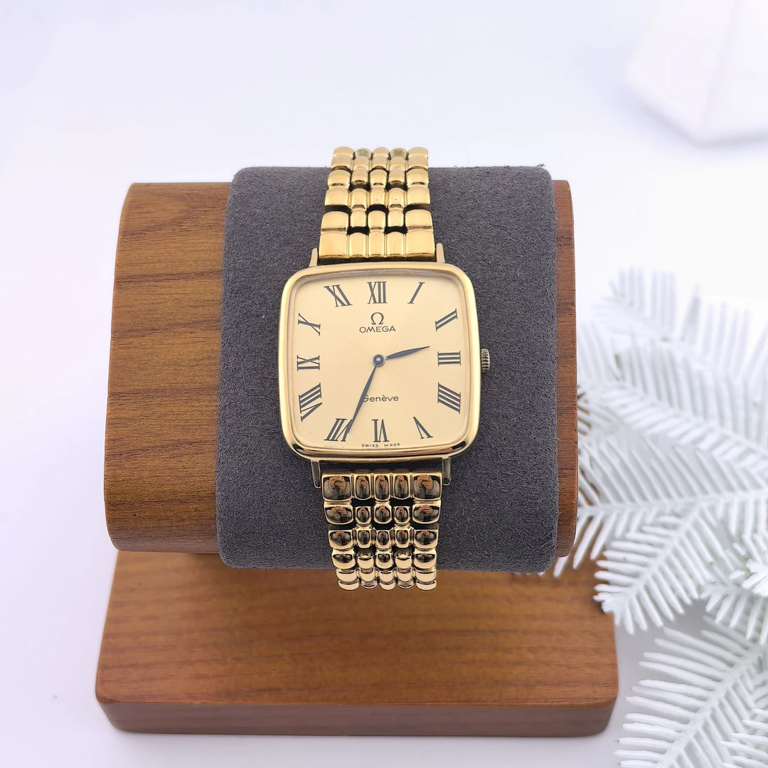 95新 Omega/欧米茄 中古欧米茄女表/手动机械/表经27mm/01946