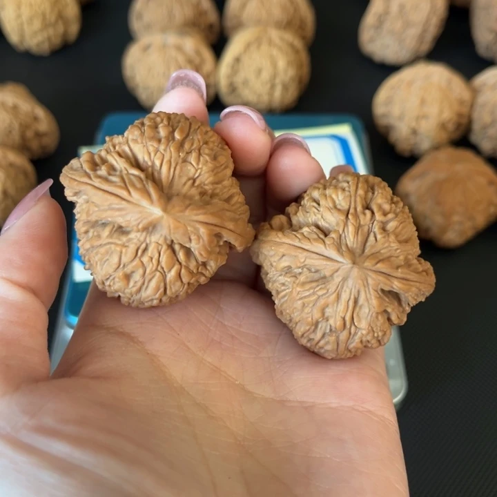 文玩核桃把件来***力南疆石40