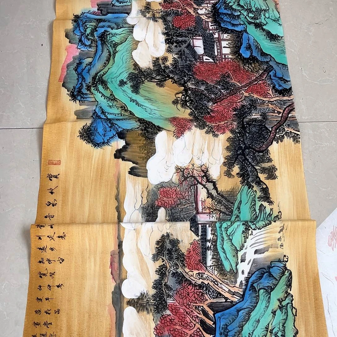 国画ZH精品手绘国画单幅任发