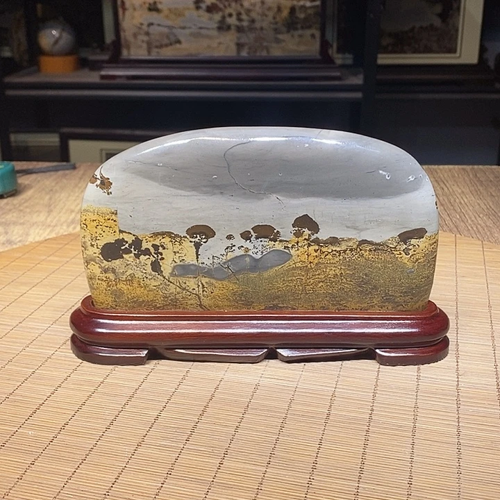 香榧木广西柳州国画石