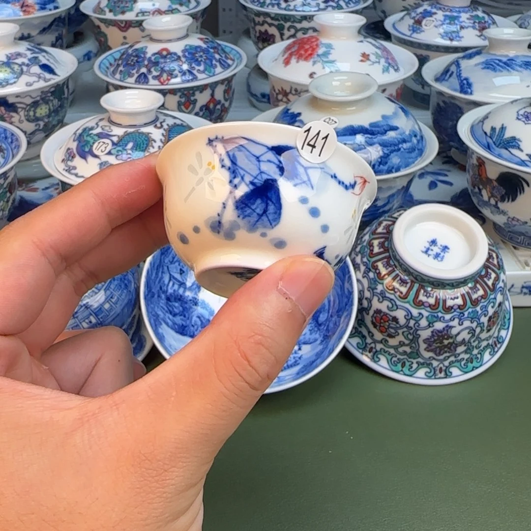 彦祖纯手工手绘茶具141
