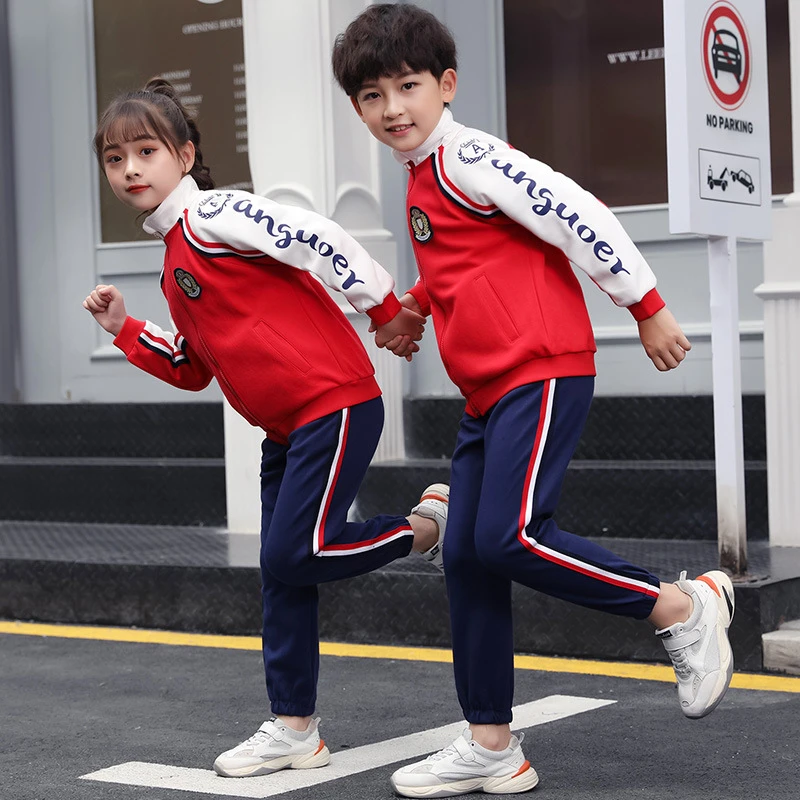 果果同学清仓小学生校服运动服儿童棒球服套装幼儿园园服断码特卖