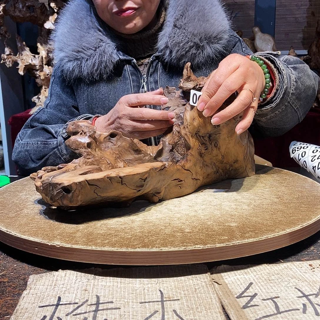 粤***！064。株木随行根艺