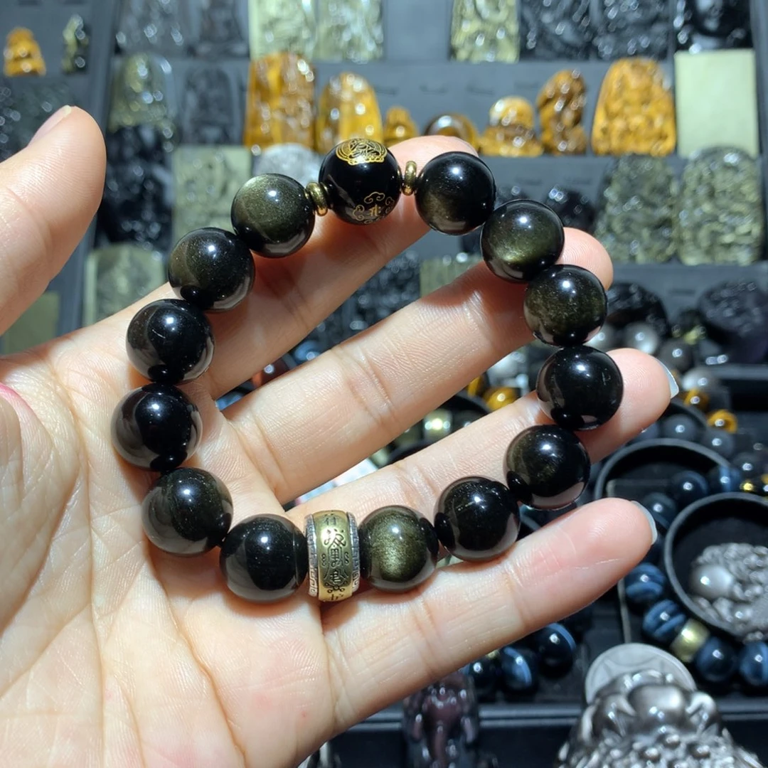 黑曜岩手链未镶嵌?****?