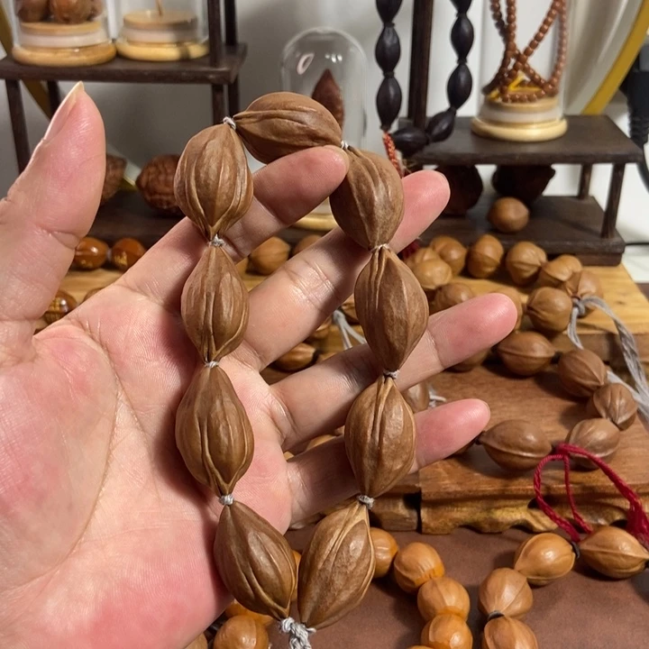 橄榄核吊坠20老油核原生态四花