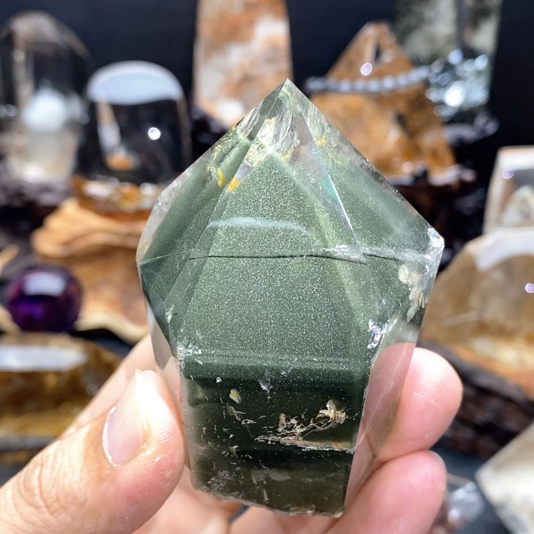 未镶嵌车挂水晶水晶
