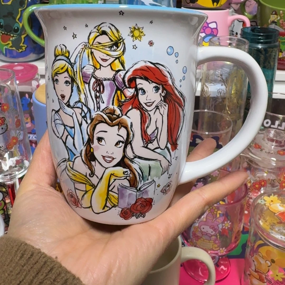 豆***豆水晶玻璃吸管款公主