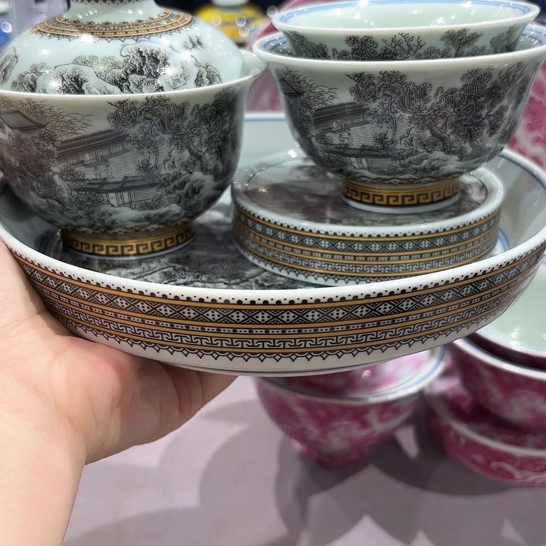 瓷片景德镇瓷器精品展示