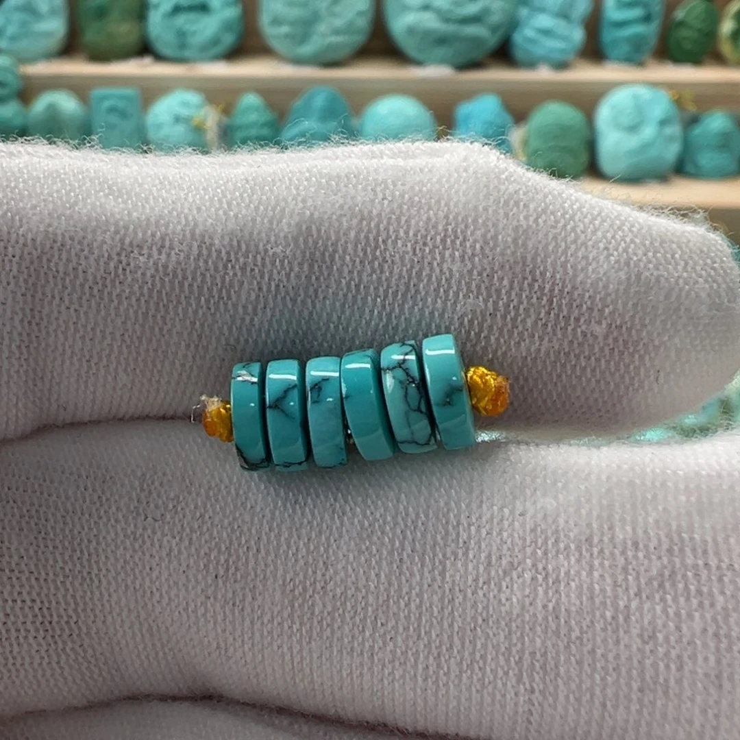 未镶嵌绿松石隔片6mm