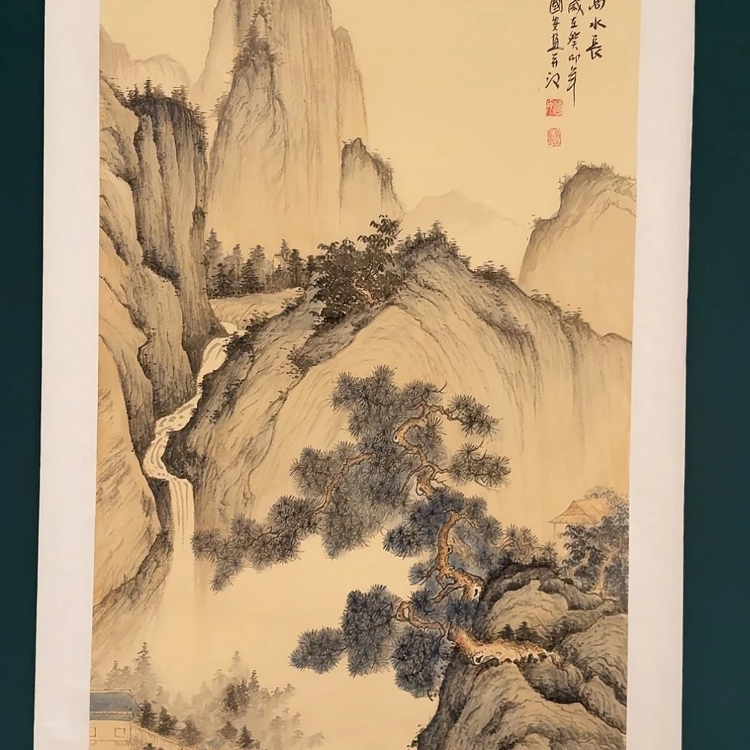 国画丁老师作品画作