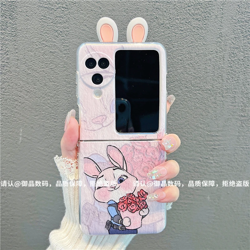 （OPPOfindN3flip系列）透明折叠壳适用OPPOfindN3flip手机壳防摔潮