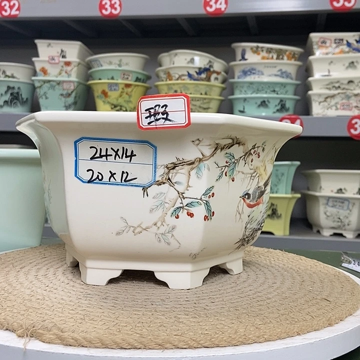 紫砂紫砂花盆33322